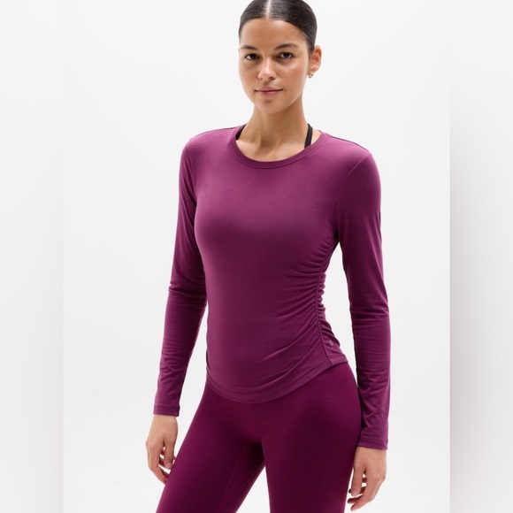 Athleta Tops - Athleta With Ease Cinch Top, Medium, EUC
